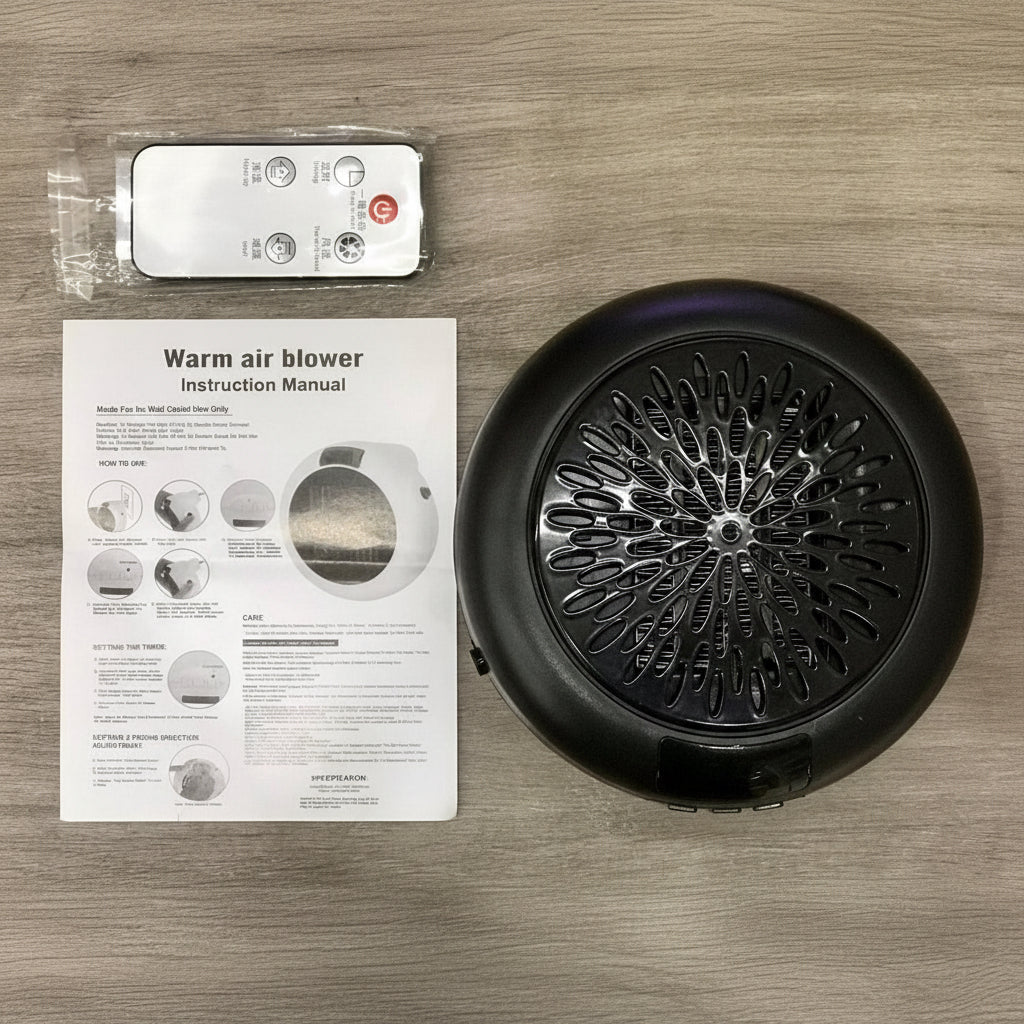 Calefactor portatil de 900w