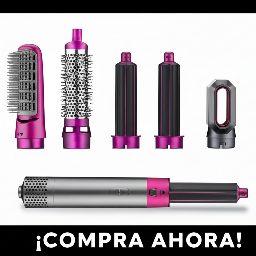 Moldeador de pelo 5 en 1