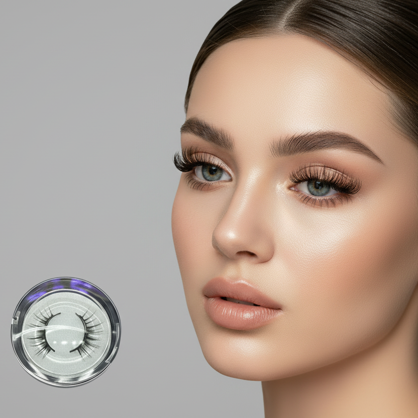 Pestañas Magnéticas Con Aplicador